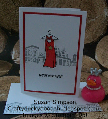 Stampin' Up! UK Independent Demonstrator Susan Simpson, Craftyduckydoodah!, Everyday Hero, Supplies available 24/7, 