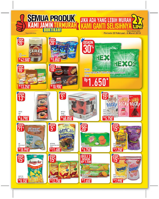 Katalog Promo HYPERMART Terbaru Periode 22 Februari - 06 Maret 2018