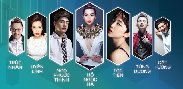 Dàn sao trong showbiz đại nhạc hội