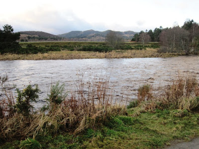 Deeside Walks: the route around Ballater Golf course passes the river