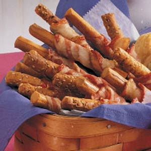 Gourmet Bacon Breadsticks Recipe