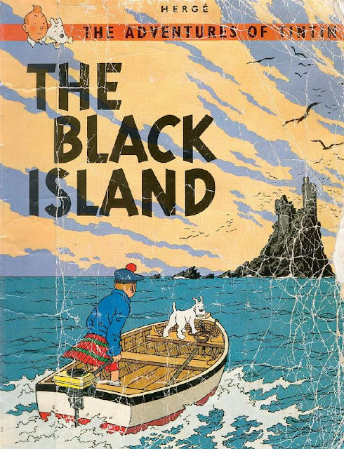 Free download the PDF of The Adventures of TINTIN : The Black Island
