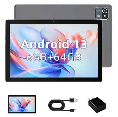 Review ROWT 6 64GB Quad Core Processor 10 Inch Android 13 Tablet