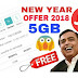 Jio happy new year offer 2018!! 5GB free Data!! All jio users