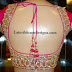 Stone Work Bridal Saree Blouse