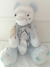 handmade baby clothes bear from forever memory bears 