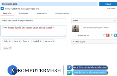 Cara Upload Video ke Youtube dengan Cepat dan Benar 