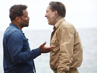 Nicolas Cage and Mario Van Peebles on the set of USS Indianapolis: Men of Courage (22)