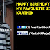 Happy Birthday Wishes to Singer Karthik