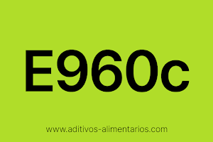 Aditivo Alimentario - E960c - Glicósidos de Esteviol de Enzimas