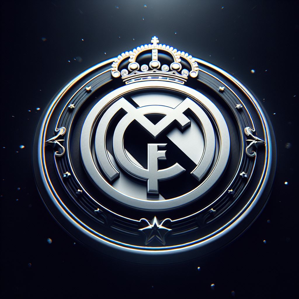 صور شعار نادي ريال مدريد فضية