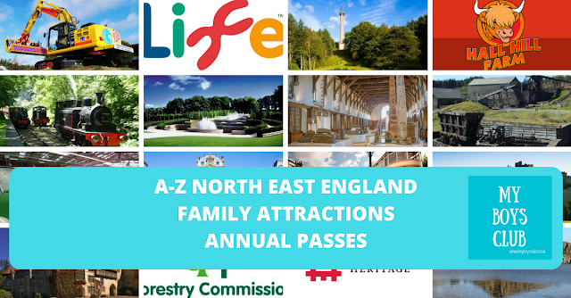 family-attractions-annual-passes-north-east-england