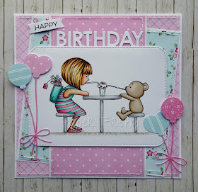 Birthday card using Milkshake image by LOTV