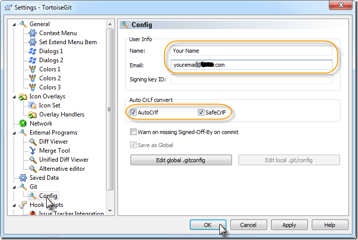 TortoiseGit-Config