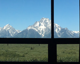 View from Jackson Lake Visitors' Center