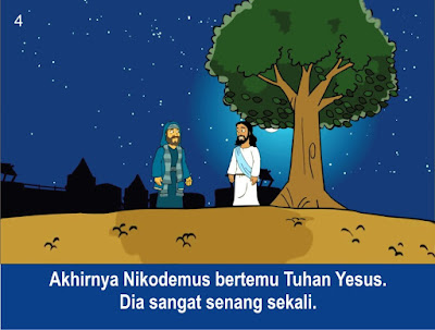 Komik Alkitab Anak: Tuhan Yesus dan Nikodemus