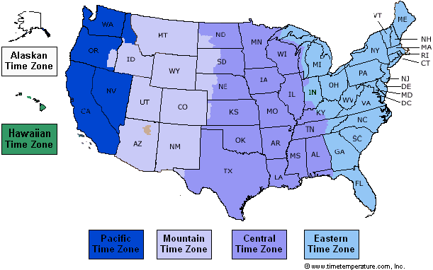 Zones Map Usa