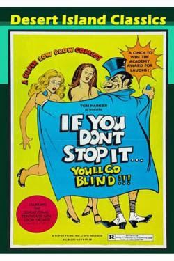  if you dont stop you'll go blind poster