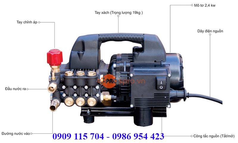 ​Máy rửa xe cao áp nào tốt và giá rẻ nhất tp HCM