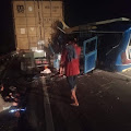 Bus Rombongan Pesta Kecelakaan di Tol Tebing Tinggi-Medan, 4 Orang Tewas