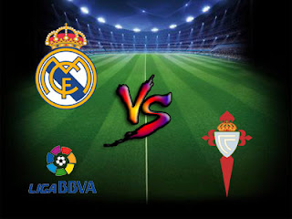 Real Madrid vs Celta Vigo 7 Januari 2014