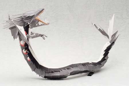 Black Dragon Papercraft