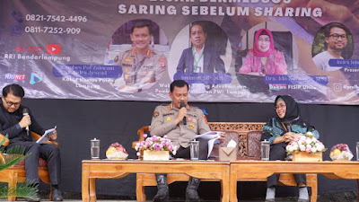 Kabid Humas Polda Lampung: Bijak Bermedsos, Saring Sebelum Sharing