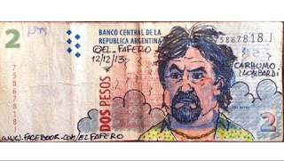 Caruso Lombardi en billete de 2$