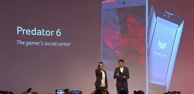 Acer showed a gaming smartphone with a 10-core processor
