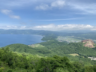 洞爺湖と昭和新山