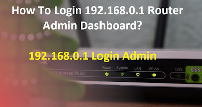 192.168.0.1 Login Admin