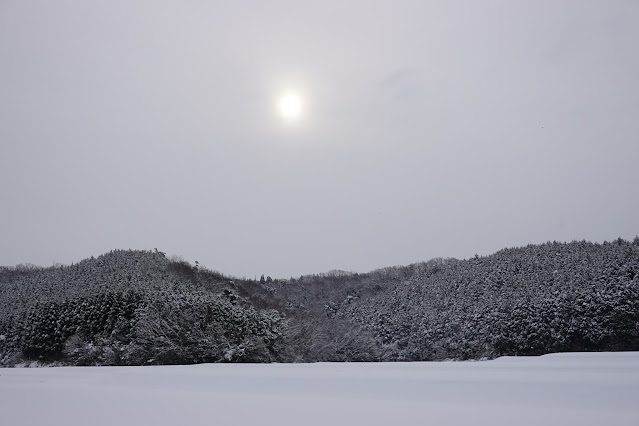 鳥取県米子市日下 山道からの眺望