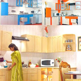modern interior kitchen 