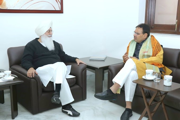 मुख्यमंत्री भजनलाल शर्मा राधा स्वामी सत्संग पहुँचे. Chief Minister Bhajanlal Sharma reached Radha Swami Satsang