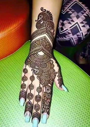 easy mehndi design