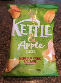 Kettle and Apple Slices - Norfolk Pork Sausage Seasoning Crisps