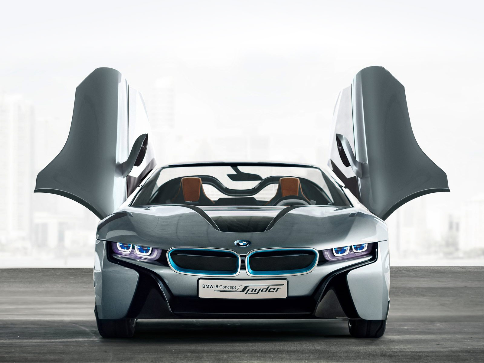 Gambar Mobil  BMW  i8  Spyder Concept 2013