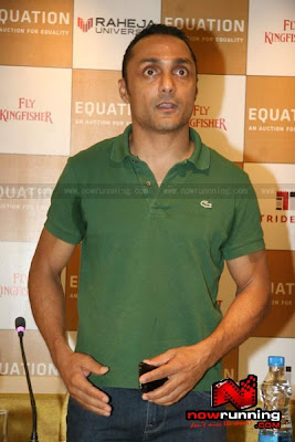 Rahul Bose and Mahesh Bhupati meet @ Charity Auction Press