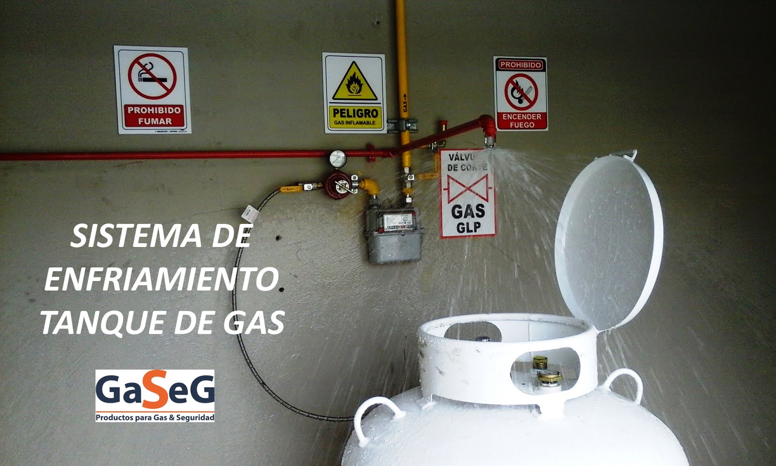 SISTEMA DE ENFRIAMIENTO PARA TANQUE G.L.P.