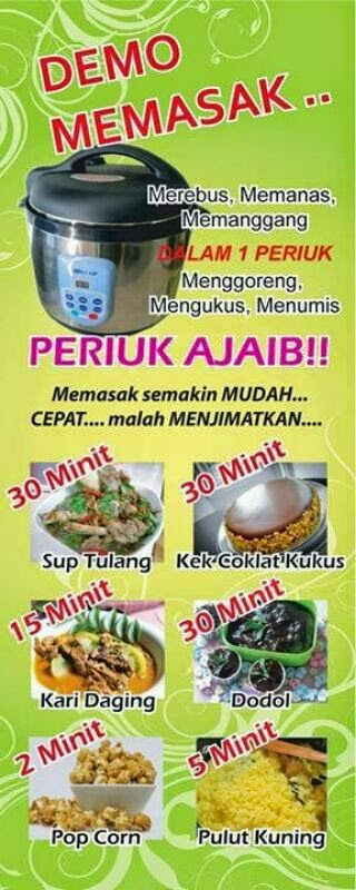 Senarai Resepi Menggunakan Pressure Cooker NOXXA ~ My 