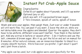 Crab Apple Instant Pot Sauce Bliss-Ranch.com