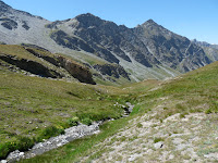 シャムシエール峠 col de Chammoussière　下山