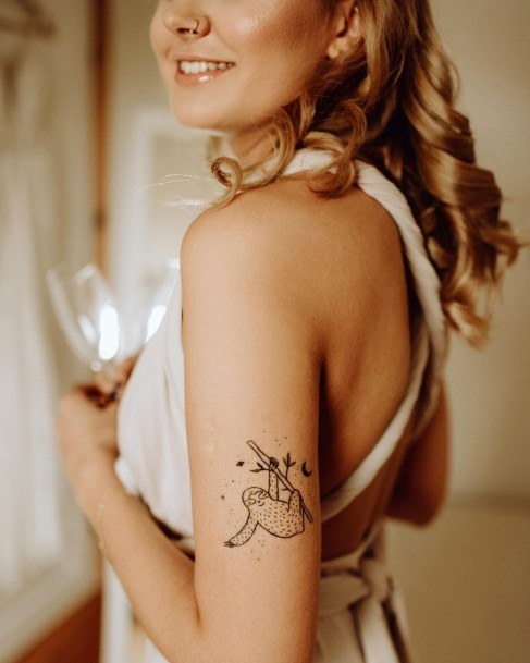 90 Ideias Incríveis de Tatuagens de Bicho-preguiça para Inspirar Você