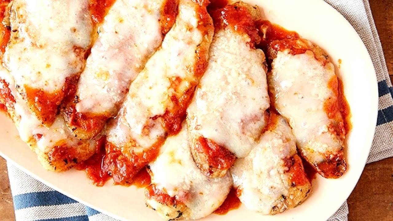 Breaded Chicken Parmesan Recipe