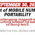 Mobile Number Portability magsisimula na sa September 30, 2021