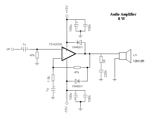  ELEKTRONIKA INDUSTRI kumpulan skema amplifier mini