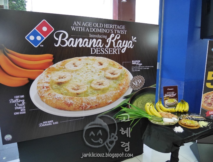 Domino's SG50 launch: New Banana Kaya Dessert