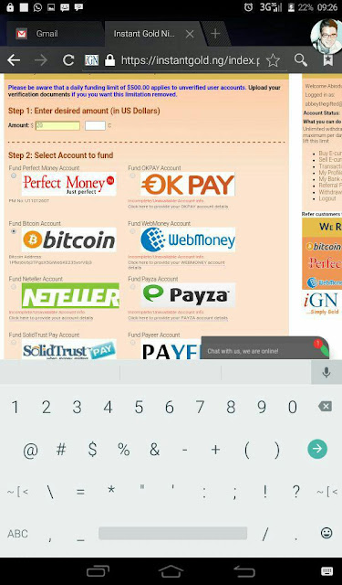 funding Bitcoin wallet in nigeria