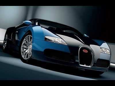 bugatti veyron black and blue