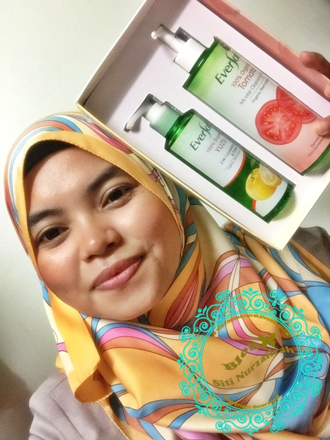 eversoft baharu, cleansing water. micellar, cleanser and toner 2 in 1, money back guarantee, tomato, yuzu, cara menggunakan, cara memakai, product eversoft, buatan Malaysia, tiada paraben, SLS, alcohol serta minyak mineral, tak melekit, cepat, pantas